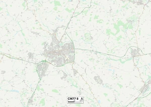 Braintree CM77 8 Map