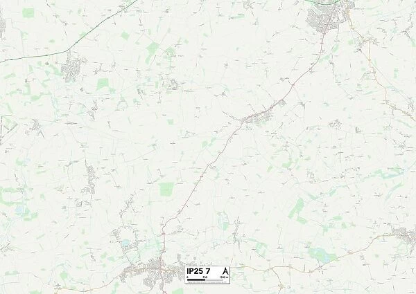 Breckland IP25 7 Map