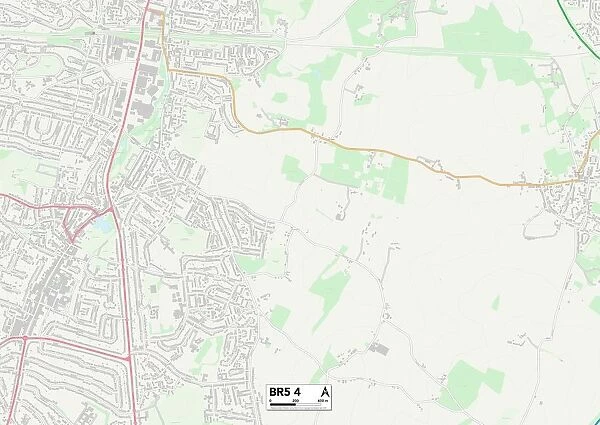 Bromley BR5 4 Map