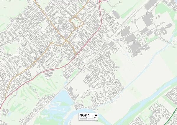 Broxtowe NG9 1 Map