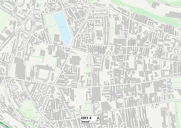 Calderdale HX1 4 Map