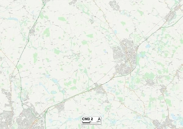 Chelmsford CM3 2 Map