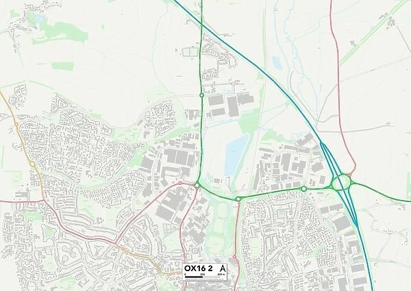 Cherwell OX16 2 Map