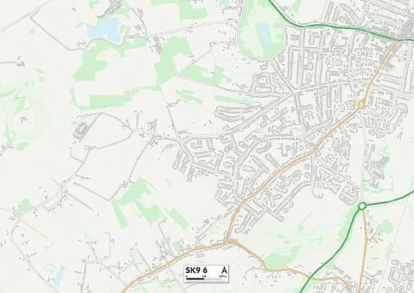 Cheshire East SK9 6 Map