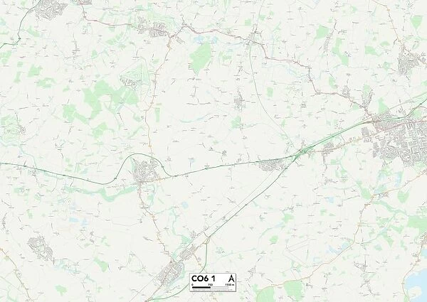 Colchester CO6 1 Map