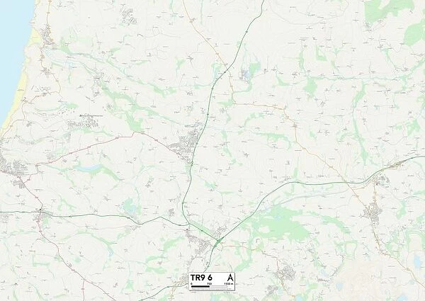 Cornwall TR9 6 Map