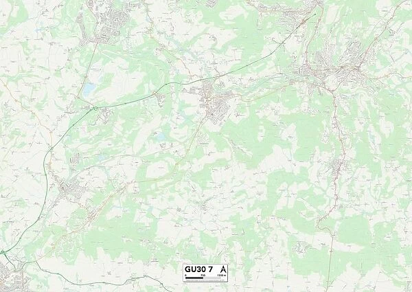 East Hampshire GU30 7 Map