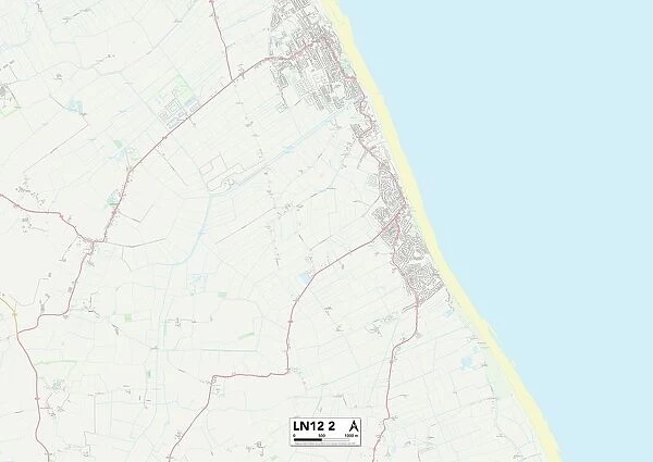 East Lindsey LN12 2 Map