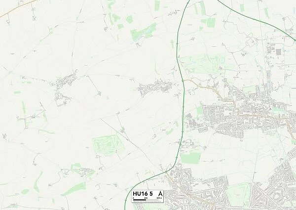 East Riding of Yorkshire HU16 5 Map