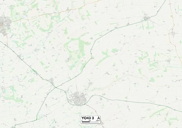 East Riding of Yorkshire YO43 3 Map