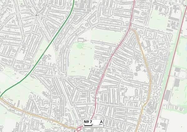 Enfield N9 7 Map