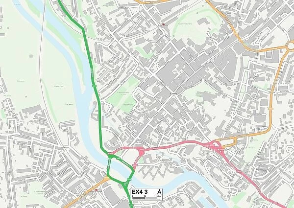 Exeter EX4 3 Map