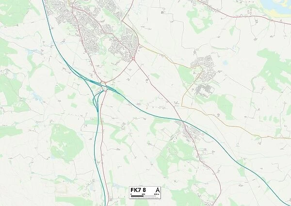 Falkirk FK7 8 Map