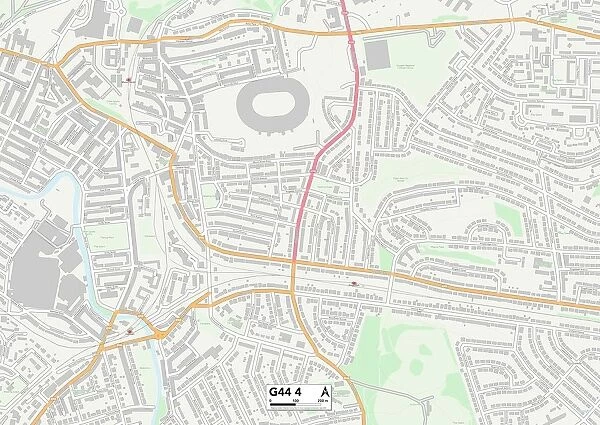 Glasgow G44 4 Map