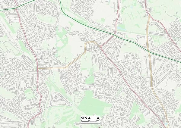 Greenwich SE9 4 Map