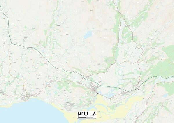 Gwynedd LL49 9 Map