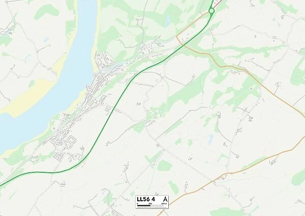 Gwynedd LL56 4 Map