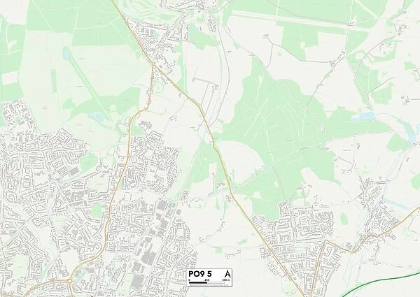 Hampshire PO9 5 Map