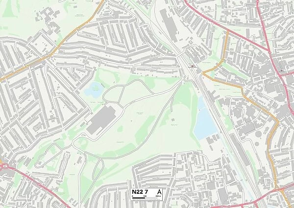 Haringey N22 7 Map
