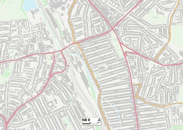 Haringey N8 0 Map