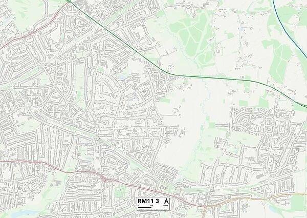 Havering RM11 3 Map