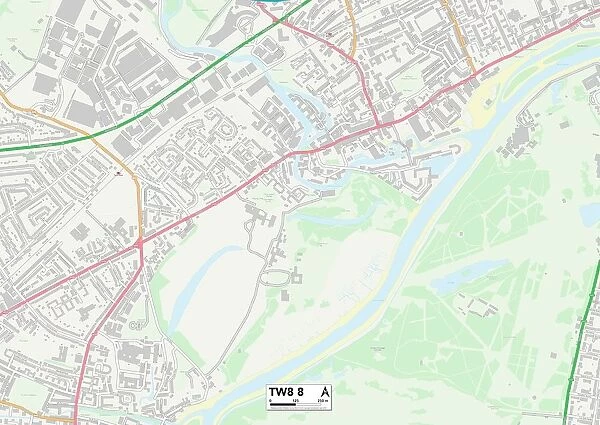 Hounslow TW8 8 Map