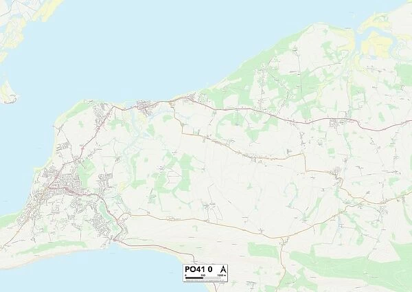 Isle of Wight PO41 0 Map