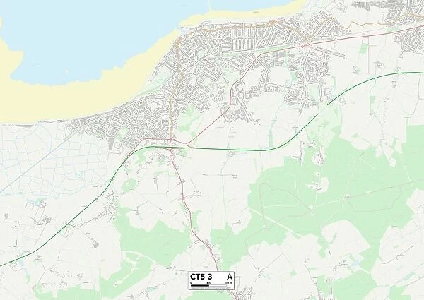 Kent CT5 3 Map