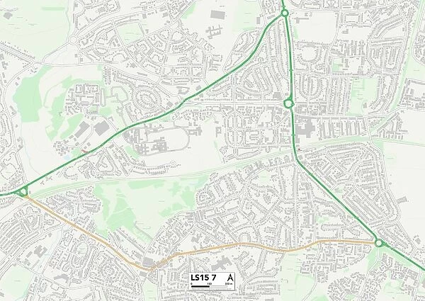Leeds LS15 7 Map