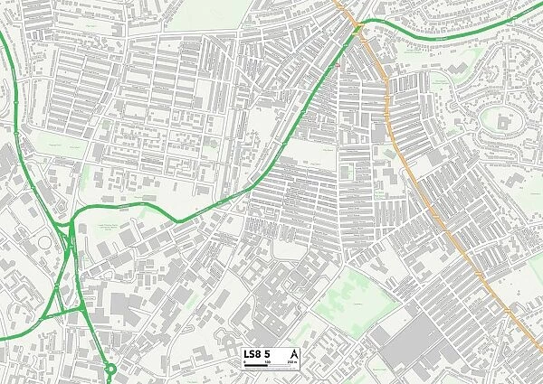 Leeds LS8 5 Map