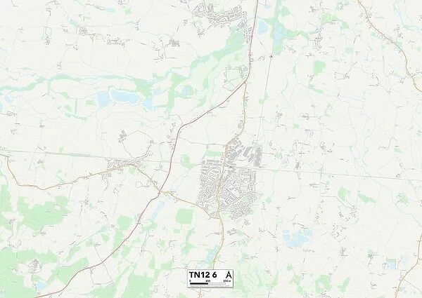 Maidstone TN12 6 Map