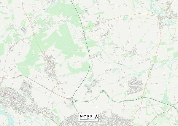 Norfolk NR10 3 Map