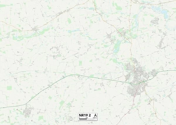 Norfolk NR19 2 Map