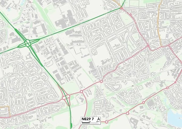 North Tyneside NE29 7 Map