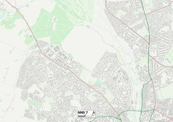 Northampton NN5 7 Map
