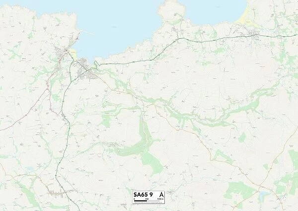 Pembrokeshire SA65 9 Map