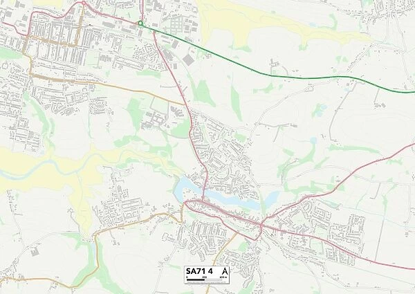 Pembrokeshire SA71 4 Map
