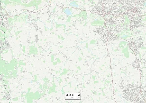 Reigate and Banstead RH2 8 Map
