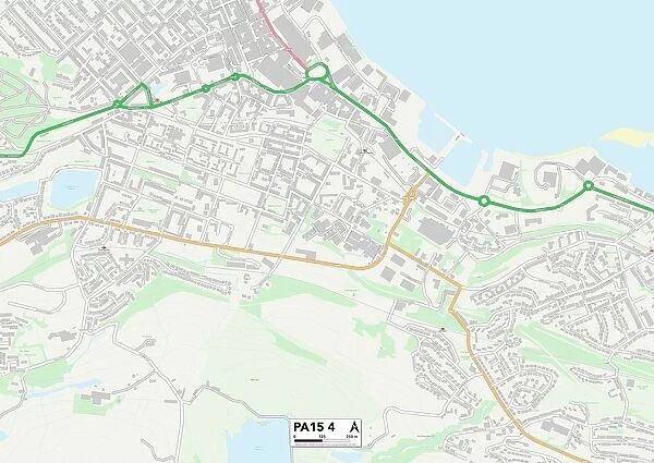 Renfrewshire PA15 4 Map