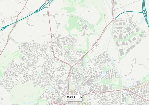 Rochdale M24 6 Map