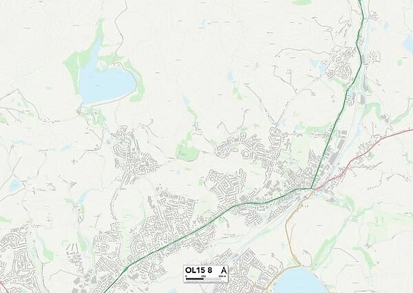 Rochdale OL15 8 Map