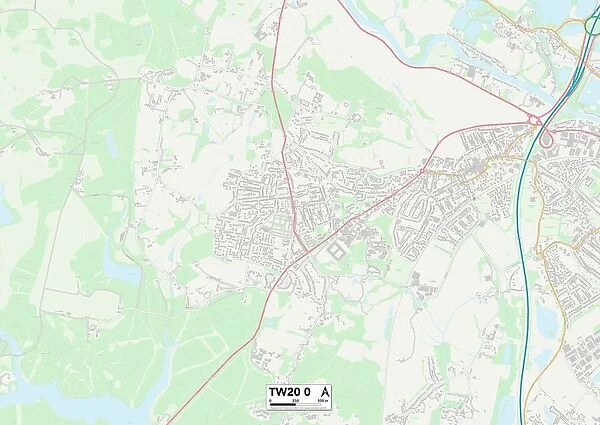 Runnymede TW20 0 Map