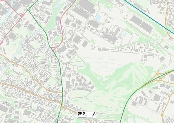 Sheffield S9 5 Map