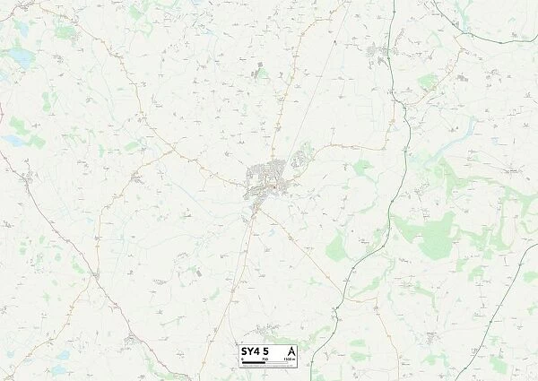 Shropshire SY4 5 Map