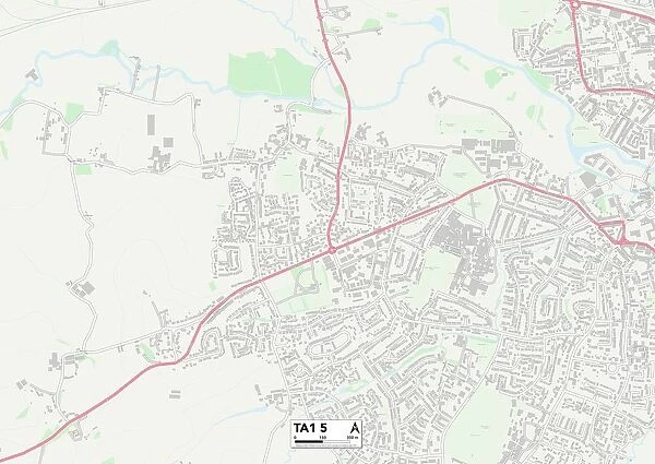 Somerset TA1 5 Map