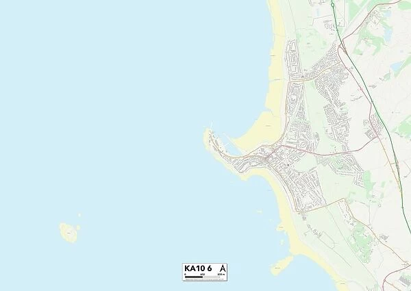 South Ayrshire KA10 6 Map