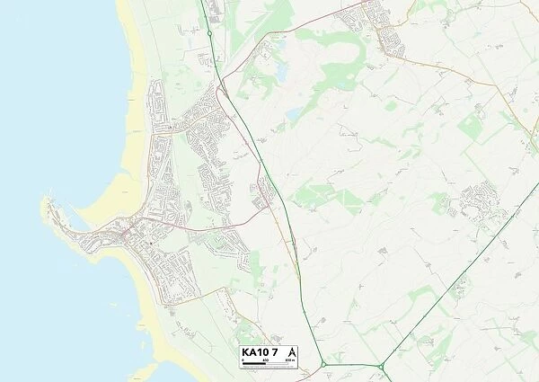 South Ayrshire KA10 7 Map