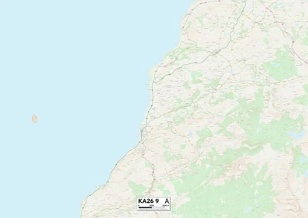 South Ayrshire KA26 9 Map