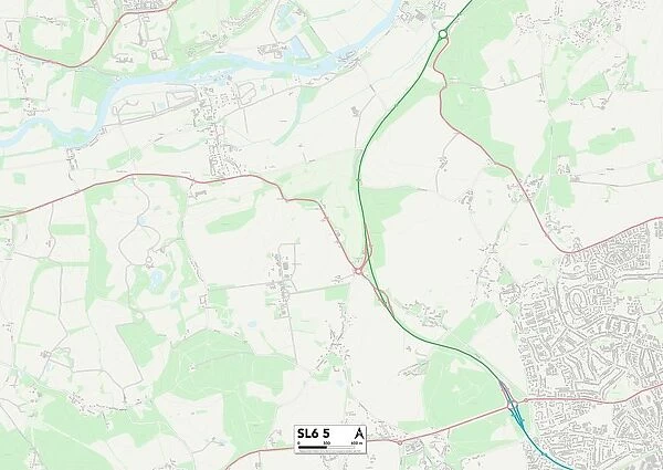 South Buckinghamshire SL6 5 Map