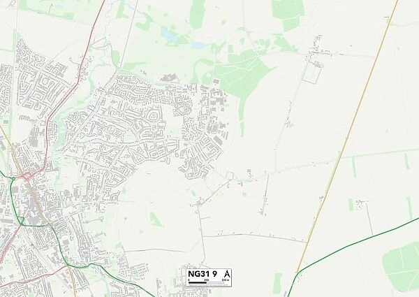 South Kesteven NG31 9 Map